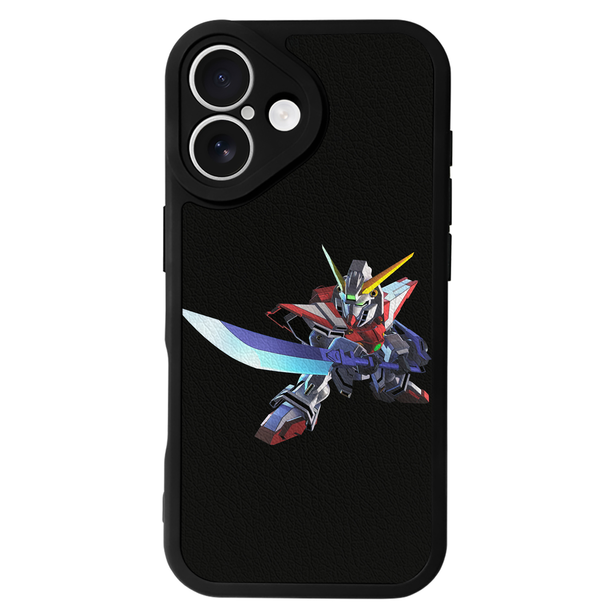 （画像用） 機動戦士ガンダム Mobile Suit Gundam 【iPhone 16シリーズ対応】シリコンスマホケース（レザー調） 材質：シリコン
